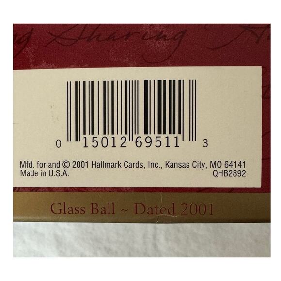 2001 Hallmark Keepsake Christmas Ornament "Jolly Visitor"  In Original - Picture 4 of 4